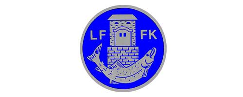 Ljusne flugfiskeklubbs logotyp