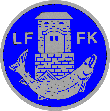 Ljusne flugfiskeklubbs logotyp